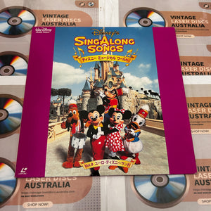 Disney Sing Along Songs Volume 09 : Let's Go to Euro Disneyland! PILA-1219 ( 0923 )