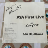 Aya Hisakawa : Aya Mail 3 : Aya First Live at Club Citta 1994 VPLQ-76141 ( W0717 )